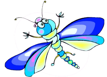 Libelle Ausmalbild