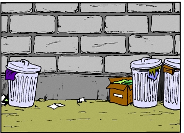 Malvorlagen Mülleimer