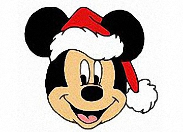 Ausmalbilder Mickey Mouse Weihnachten - Malvorlagen Kostenlos zum